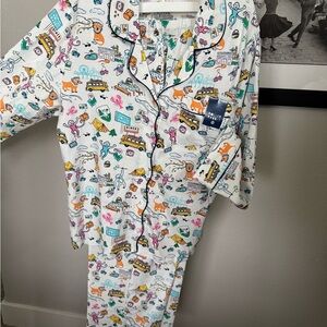 Roller Rabbit Target Road Trip Print Pajama Camping IN HAND